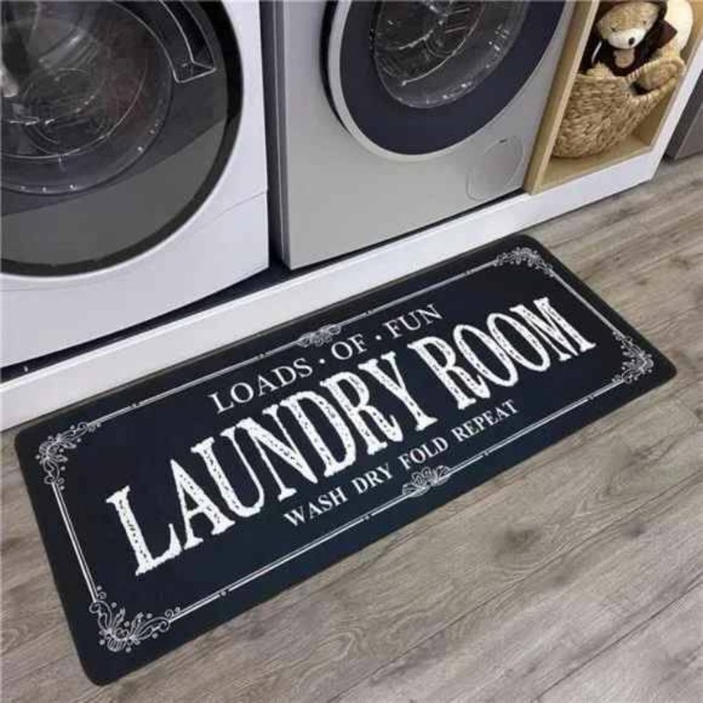 Laundry Room Rug Runner Non Slip Laundry Mats Mudroom Runner Farmhouse Kitchen